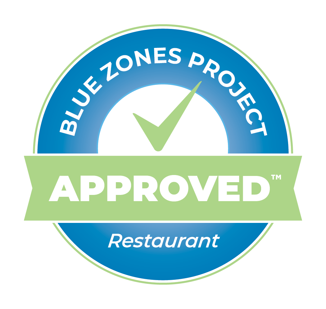 Blue Zones Project Approved restaurant